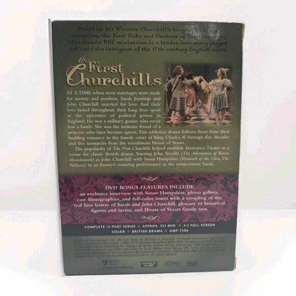 The First Churchills 4-Disc DVD Box Set 1969 TV Mini-Series BBC Susan Hampshire - Picture 3 of 4
